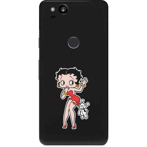 Betty Boop With Puppy Google Pixel 2 Skin